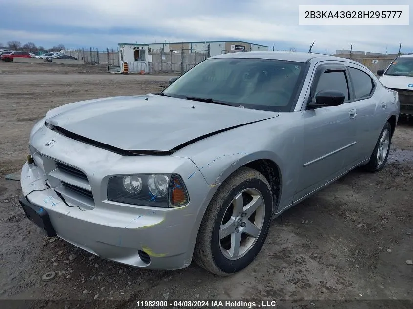 2B3KA43G28H295777 2008 Dodge Charger