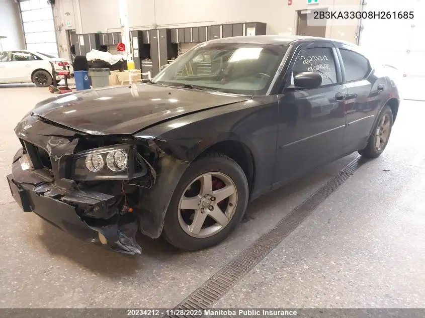 2B3KA33G08H261685 2008 Dodge Charger