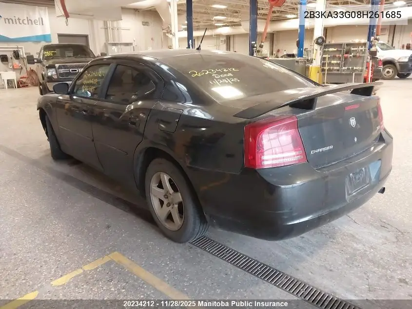 2B3KA33G08H261685 2008 Dodge Charger