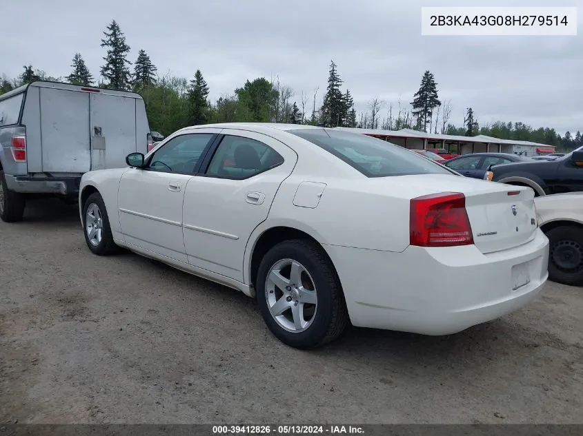 2B3KA43G08H279514 2008 Dodge Charger