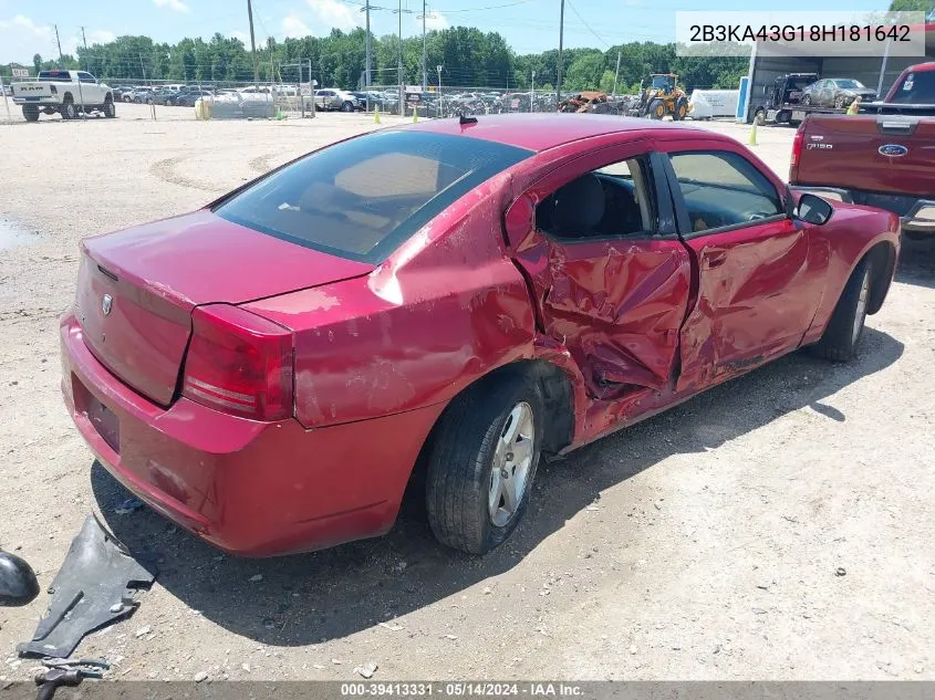 2B3KA43G18H181642 2008 Dodge Charger