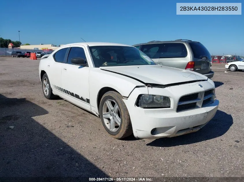 2B3KA43G28H283550 2008 Dodge Charger