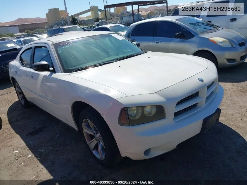 2B3KA43H18H298680 2008 Dodge Charger