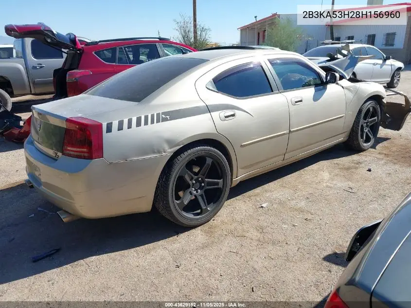 2B3KA53H28H156960 2008 Dodge Charger R/T