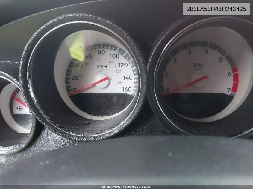 2B3LA53H48H243425 2008 Dodge Charger R/T