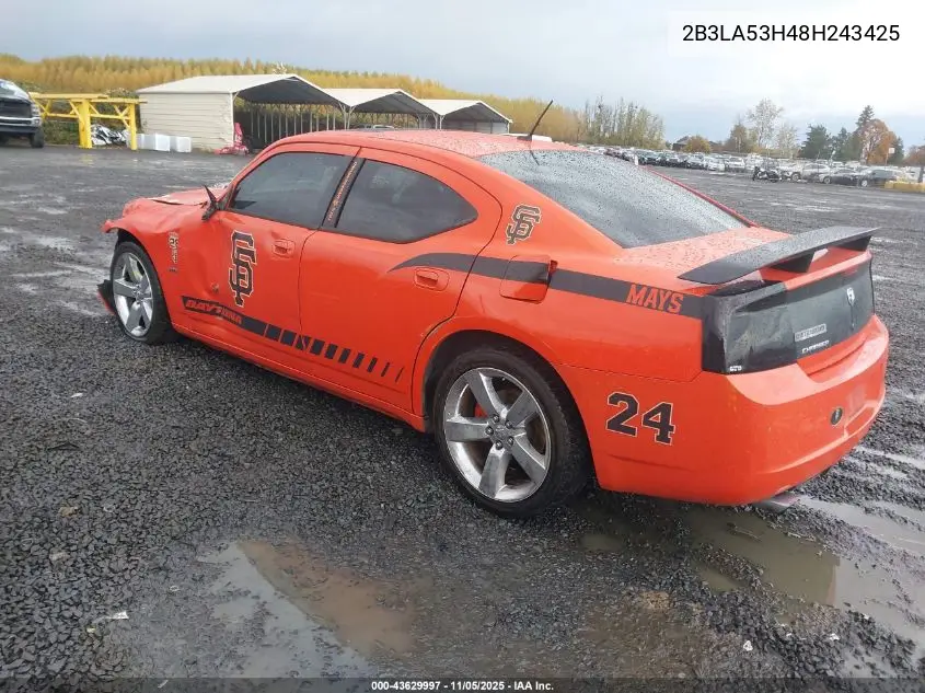 2B3LA53H48H243425 2008 Dodge Charger R/T