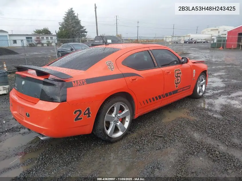 2B3LA53H48H243425 2008 Dodge Charger R/T
