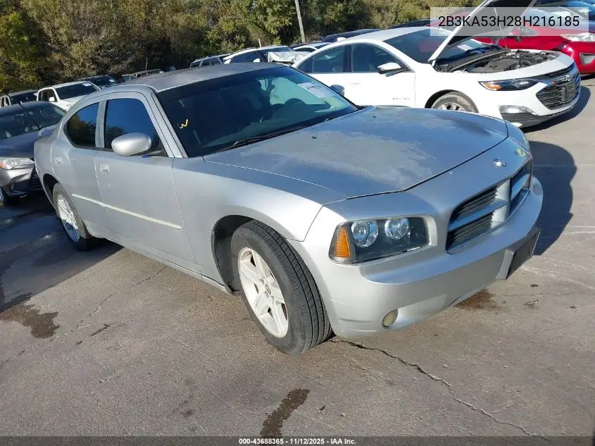 2B3KA53H28H216185 2008 Dodge Charger R/T