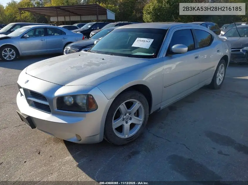 2B3KA53H28H216185 2008 Dodge Charger R/T