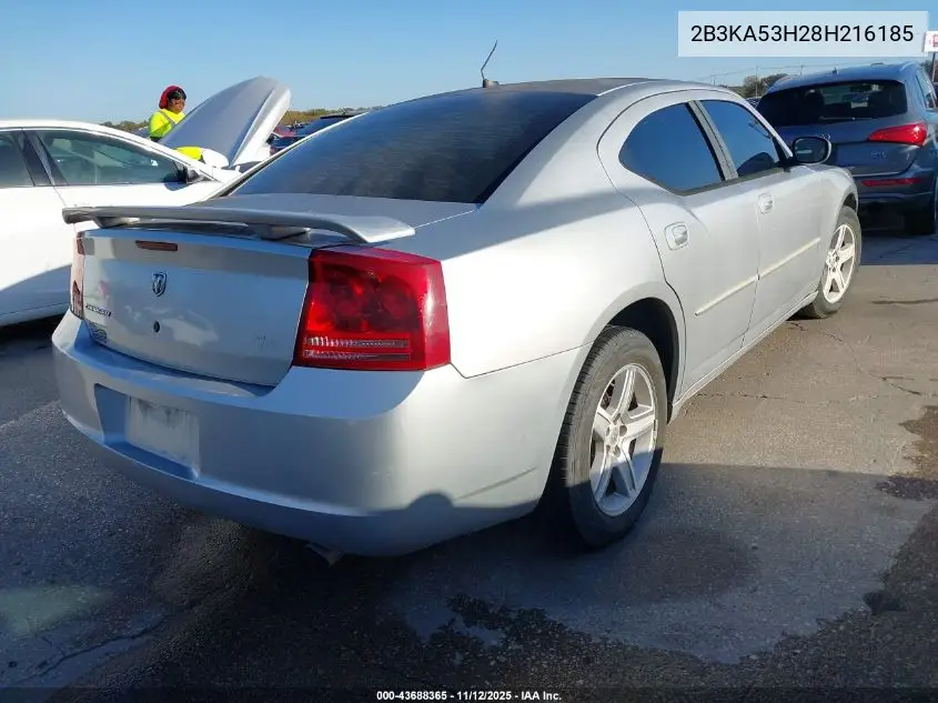 2B3KA53H28H216185 2008 Dodge Charger R/T