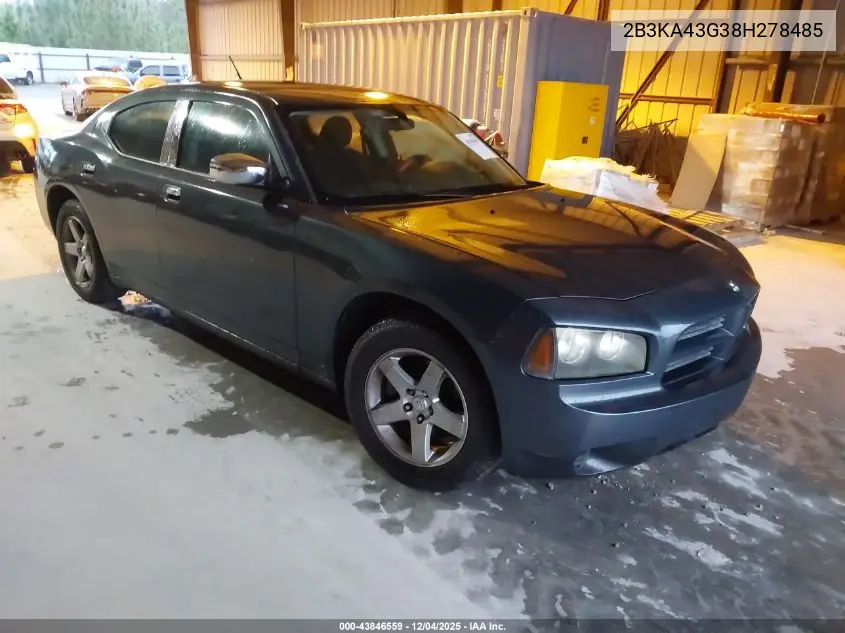 2B3KA43G38H278485 2008 Dodge Charger