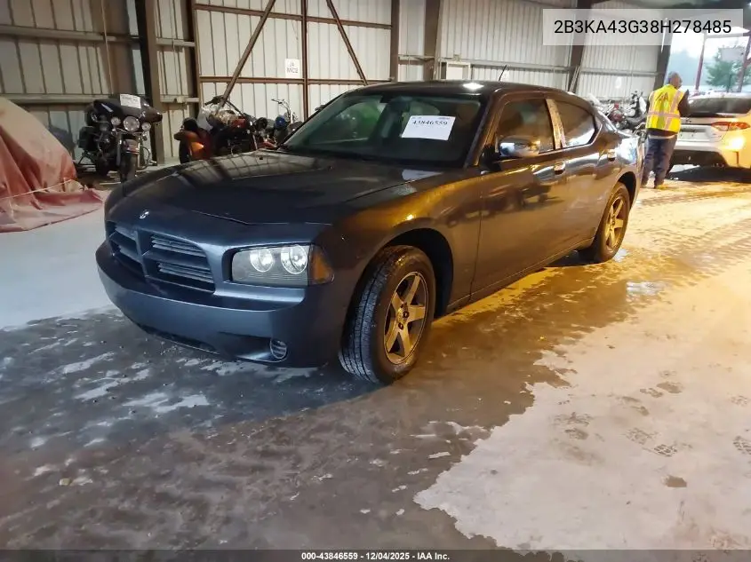 2B3KA43G38H278485 2008 Dodge Charger