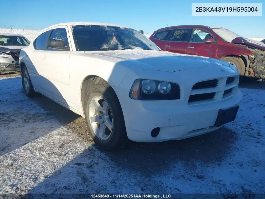 2B3KA43V19H595004 2009 Dodge Charger