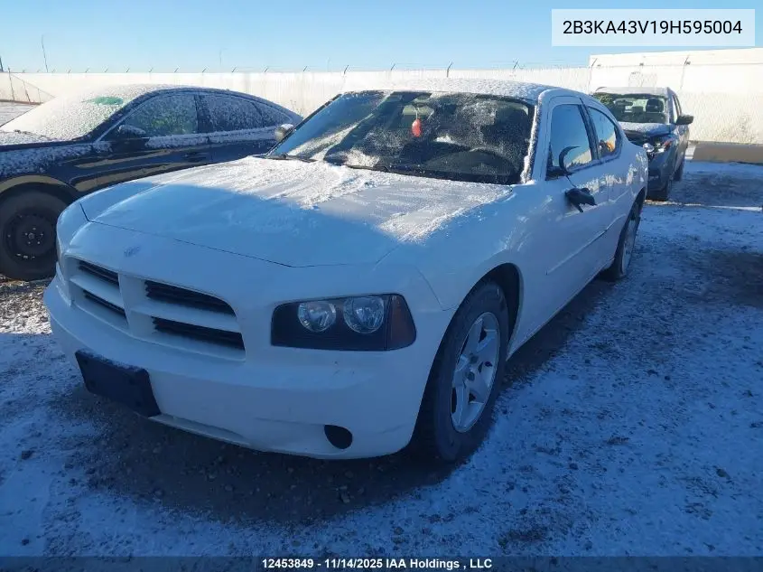 2B3KA43V19H595004 2009 Dodge Charger