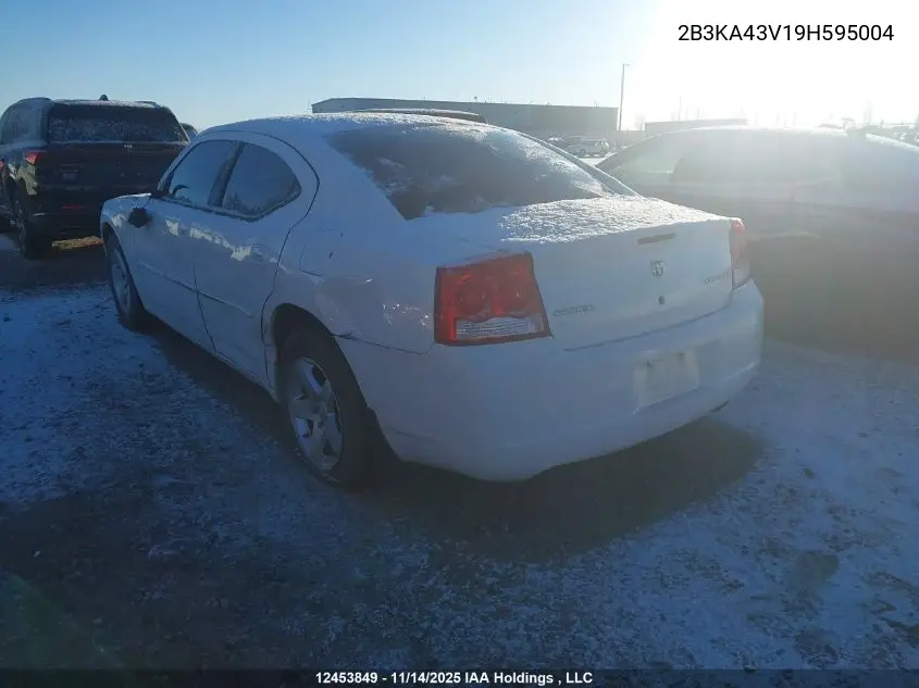 2B3KA43V19H595004 2009 Dodge Charger