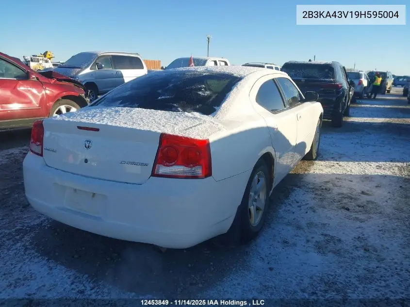 2B3KA43V19H595004 2009 Dodge Charger