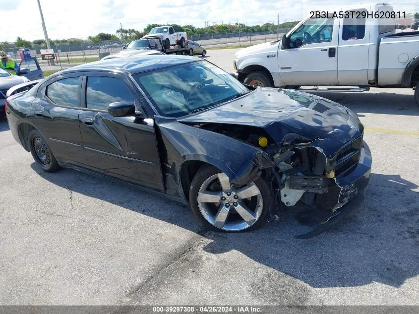 2009 Dodge Charger R/T VIN: 2B3LA53T29H620811 Lot: 39297308