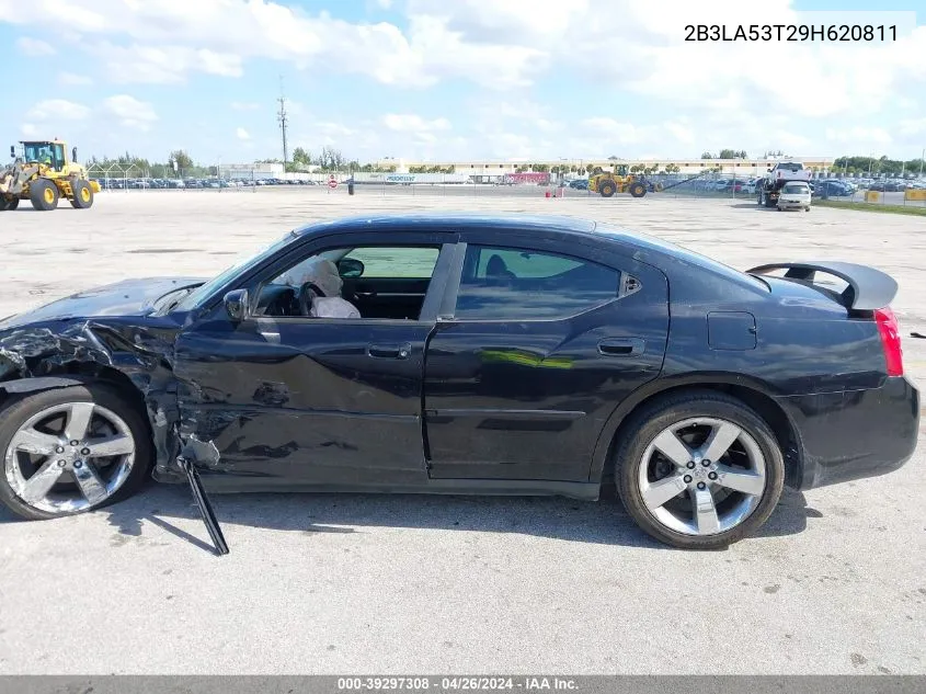 2009 Dodge Charger R/T VIN: 2B3LA53T29H620811 Lot: 39297308