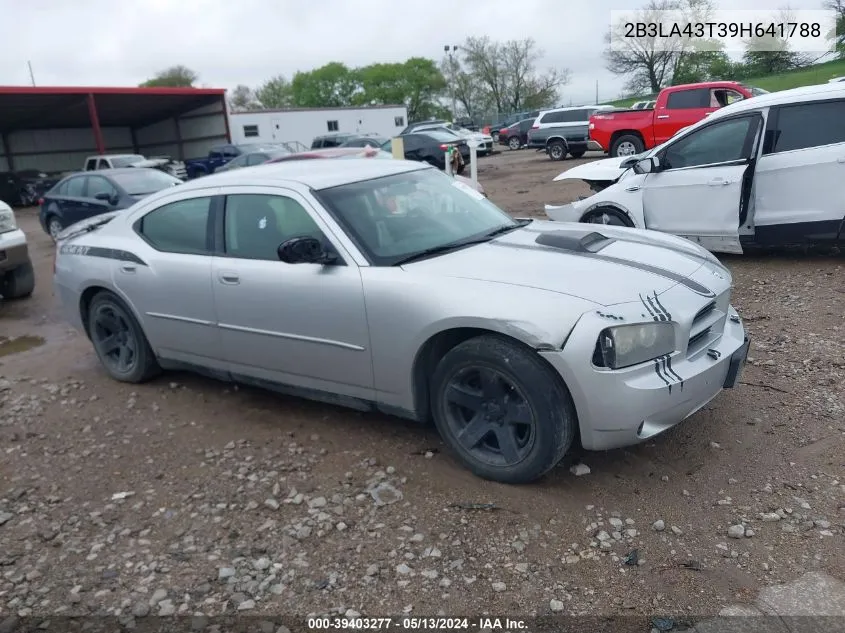 2009 Dodge Charger VIN: 2B3LA43T39H641788 Lot: 39403277