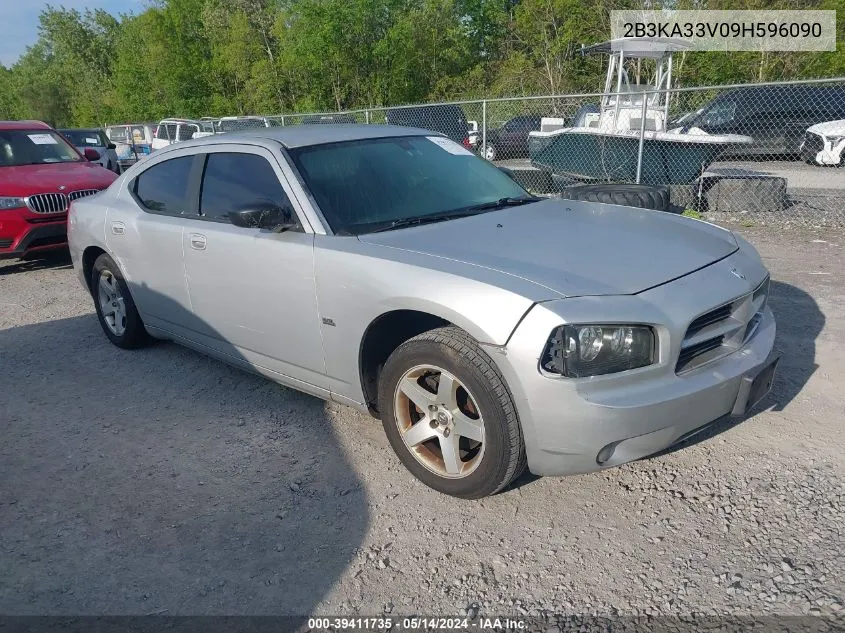 2B3KA33V09H596090 2009 Dodge Charger Sxt