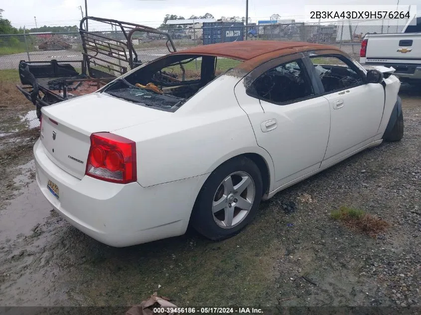 2009 Dodge Charger Se VIN: 2B3KA43DX9H576264 Lot: 39456186