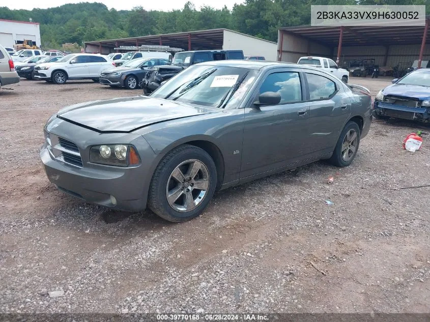 2009 Dodge Charger Sxt VIN: 2B3KA33VX9H630052 Lot: 39770168