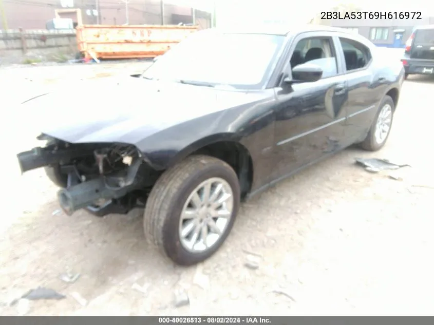 2B3LA53T69H616972 2009 Dodge Charger R/T