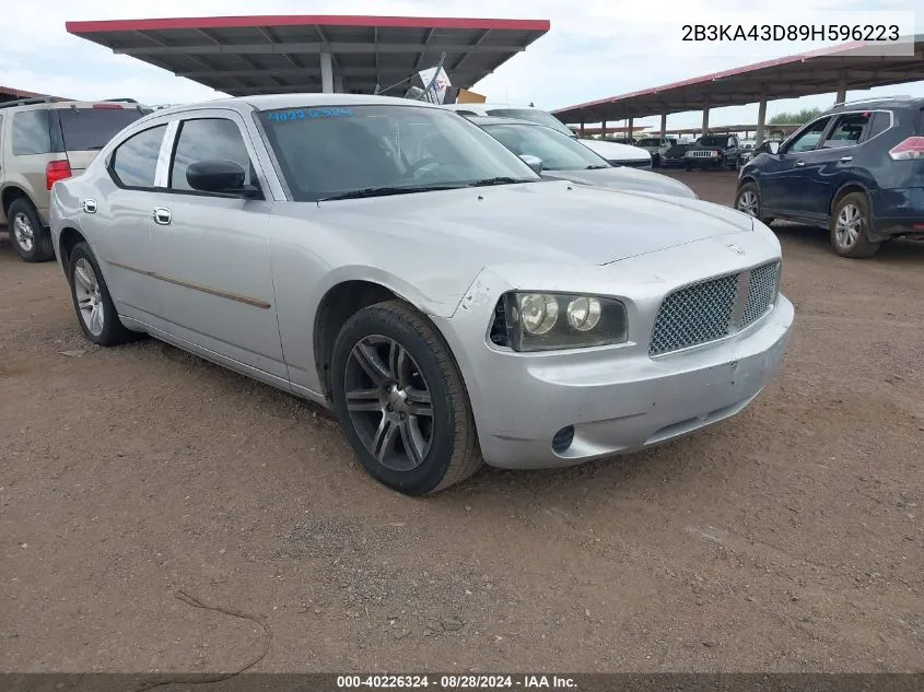 2B3KA43D89H596223 2009 Dodge Charger Se