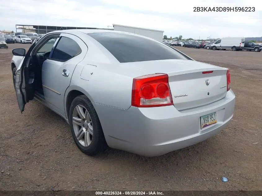 2B3KA43D89H596223 2009 Dodge Charger Se