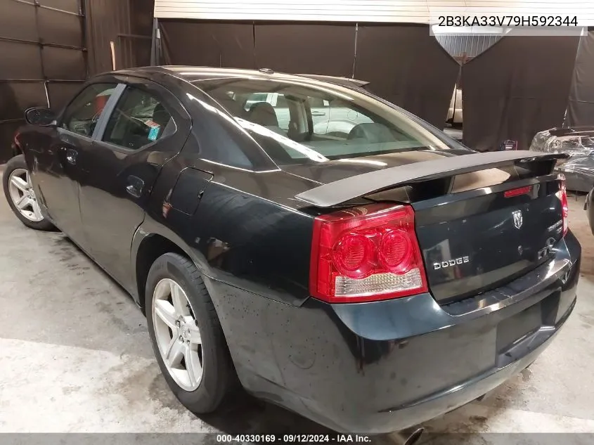 2B3KA33V79H592344 2009 Dodge Charger Sxt