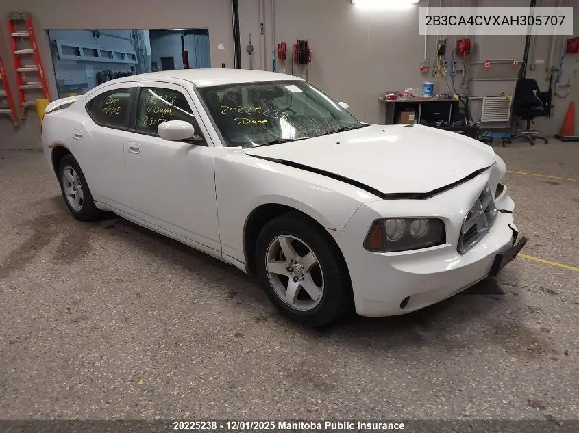 2B3CA4CVXAH305707 2010 Dodge Charger