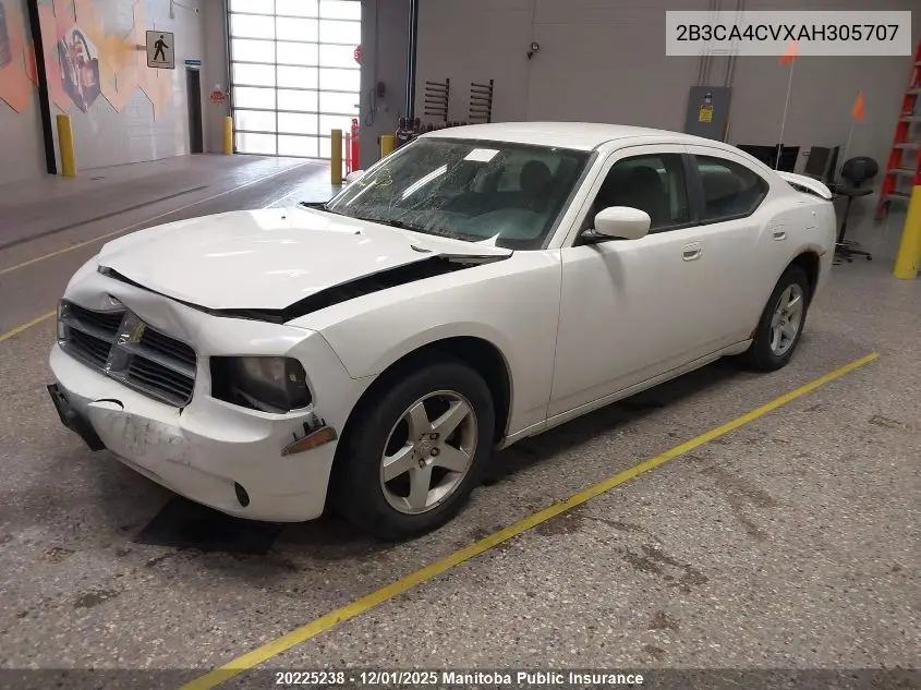 2B3CA4CVXAH305707 2010 Dodge Charger