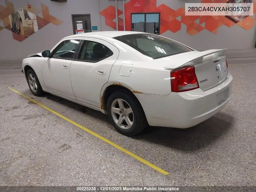 2B3CA4CVXAH305707 2010 Dodge Charger