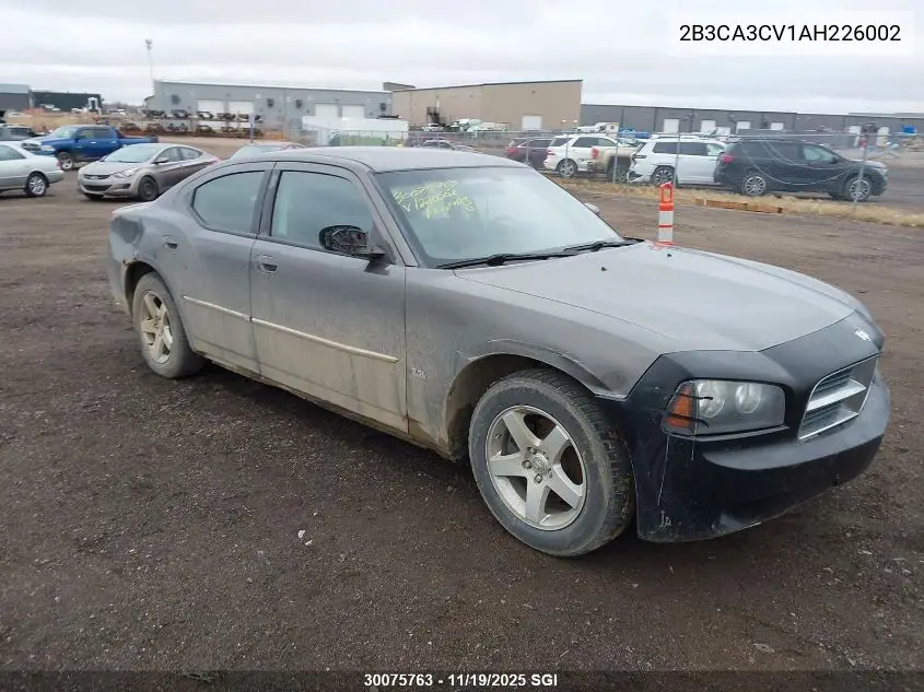 2B3CA3CV1AH226002 2010 Dodge Charger Sxt