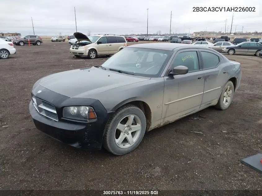 2B3CA3CV1AH226002 2010 Dodge Charger Sxt