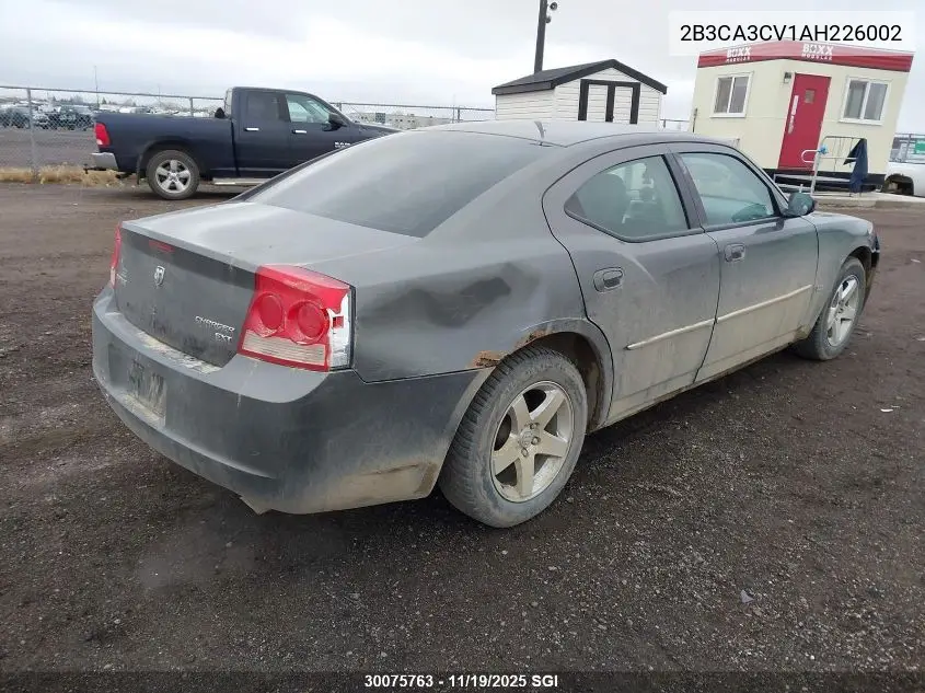 2B3CA3CV1AH226002 2010 Dodge Charger Sxt