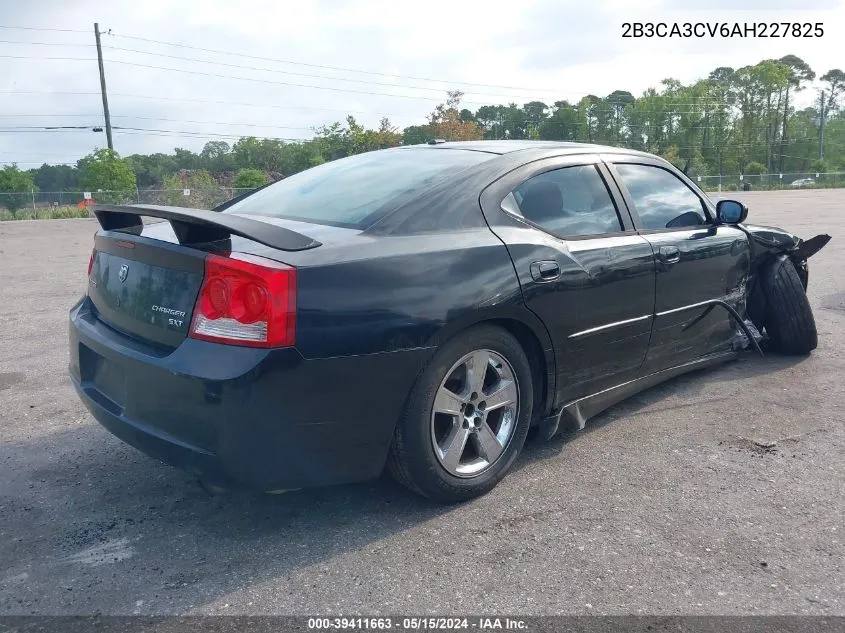 2B3CA3CV6AH227825 2010 Dodge Charger Sxt