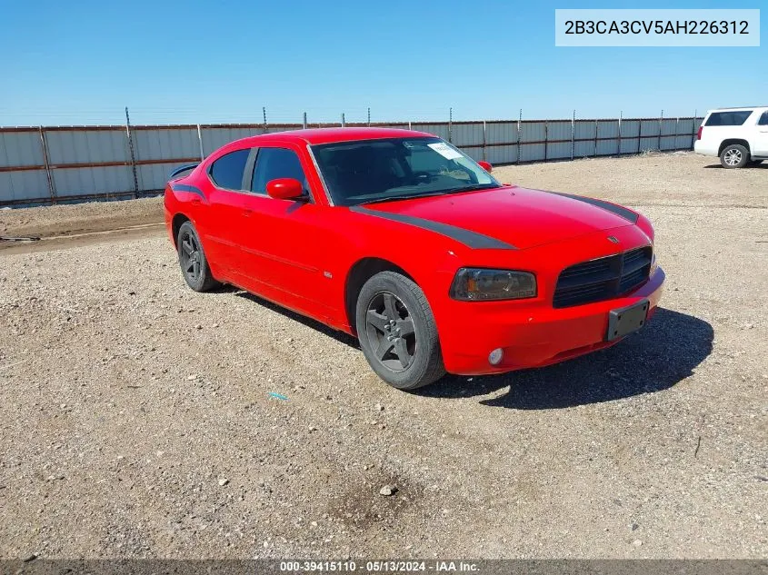 2B3CA3CV5AH226312 2010 Dodge Charger Sxt