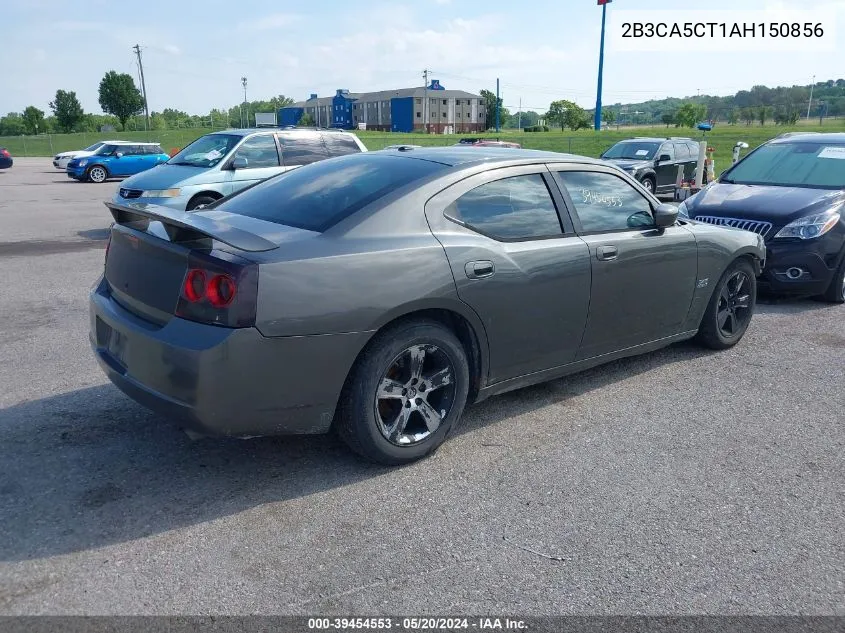 2010 Dodge Charger R/T VIN: 2B3CA5CT1AH150856 Lot: 39454553