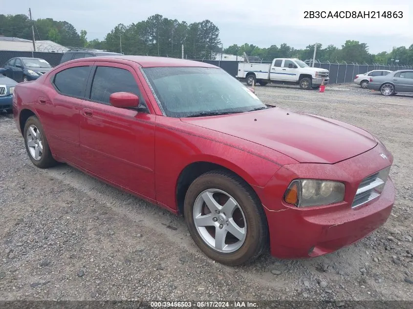 2010 Dodge Charger VIN: 2B3CA4CD8AH214863 Lot: 39456503