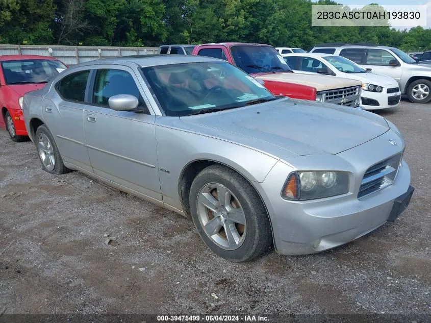 2010 Dodge Charger R/T VIN: 2B3CA5CT0AH193830 Lot: 39475499