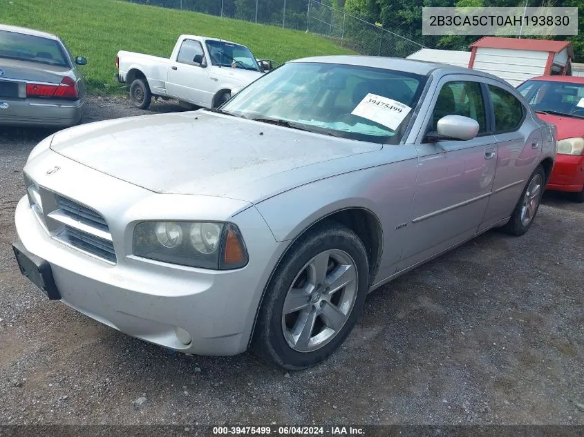 2010 Dodge Charger R/T VIN: 2B3CA5CT0AH193830 Lot: 39475499