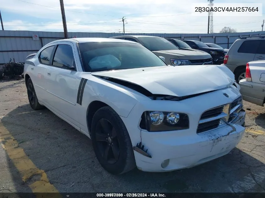 2010 Dodge Charger Sxt VIN: 2B3CA3CV4AH257664 Lot: 39977398