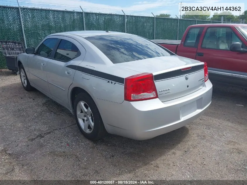 2B3CA3CV4AH144362 2010 Dodge Charger Sxt