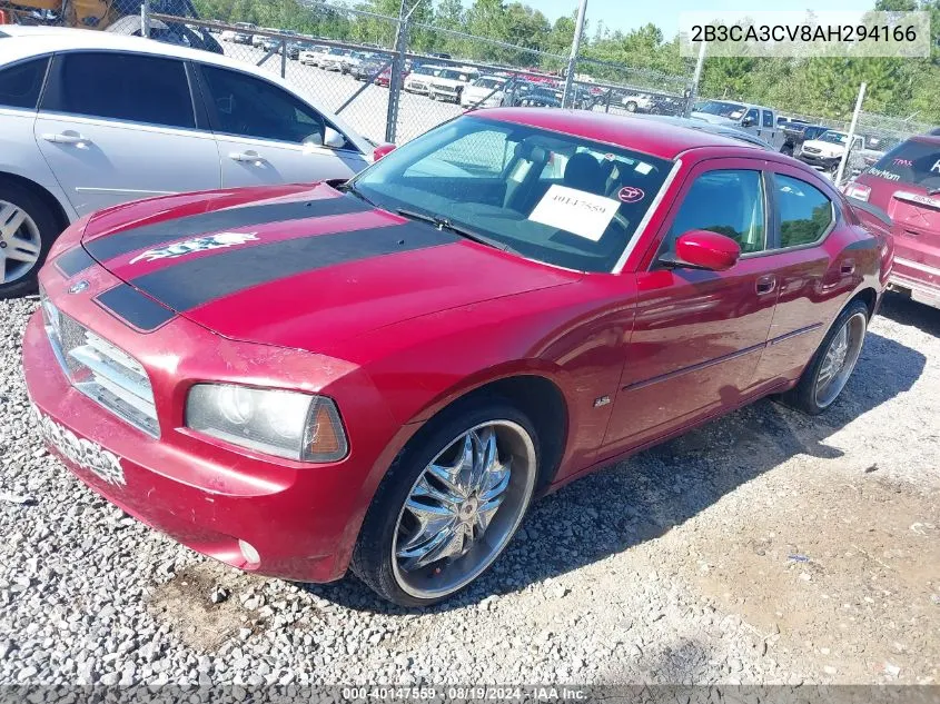 2B3CA3CV8AH294166 2010 Dodge Charger Sxt