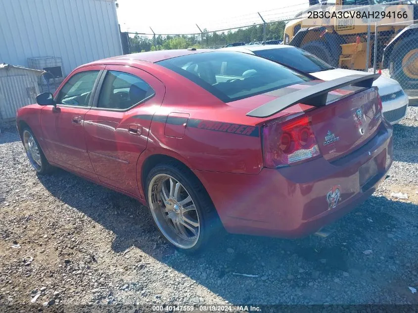 2B3CA3CV8AH294166 2010 Dodge Charger Sxt