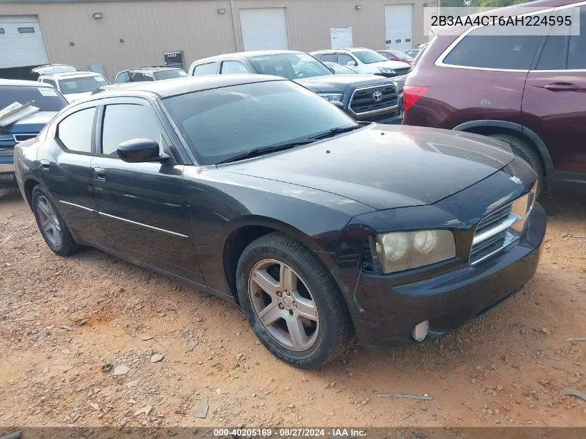 2010 Dodge Charger VIN: 2B3AA4CT6AH224595 Lot: 40205169