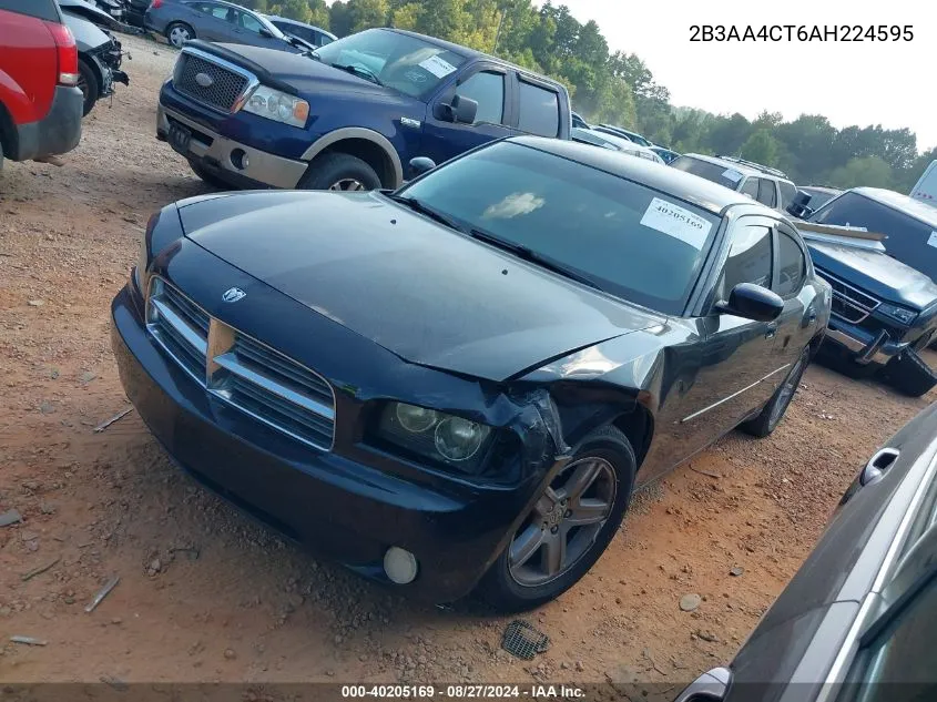 2010 Dodge Charger VIN: 2B3AA4CT6AH224595 Lot: 40205169