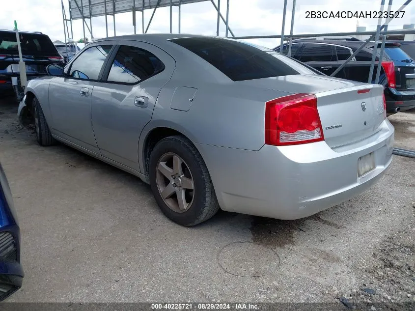 2010 Dodge Charger VIN: 2B3CA4CD4AH223527 Lot: 40225721