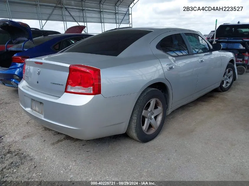 2010 Dodge Charger VIN: 2B3CA4CD4AH223527 Lot: 40225721